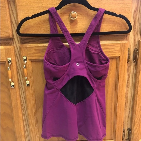 Lululemon Tank Top Purple - Picture 2 of 4